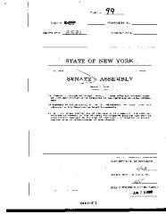 NYS Bill and Veto Jackets: 2000, Chapter 99