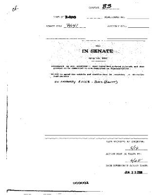 NYS Bill and Veto Jackets: 2000, Chapter 83