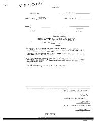 NYS Bill and Veto Jackets: 2000, Veto 43