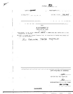 NYS Bill and Veto Jackets: 2000, Chapter 92