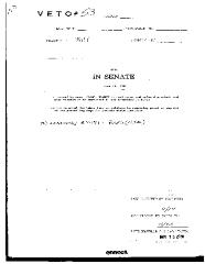 NYS Bill and Veto Jackets: 2000, Veto 53