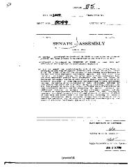 NYS Bill and Veto Jackets: 2000, Chapter 85