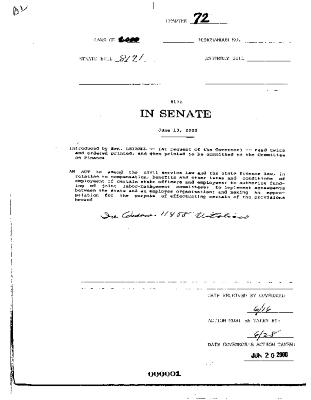 NYS Bill and Veto Jackets: 2000, Chapter 72