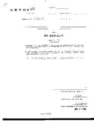NYS Bill and Veto Jackets: 2000, Veto 49