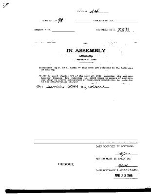 NYS Bill and Veto Jackets: 1998, Chapter 24