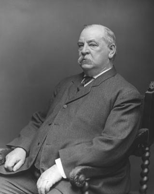 Portrait of Grover Cleveland (1837-1908)