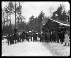 Men of a Logging Camp