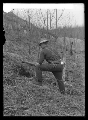 Making a Hole for a Fire