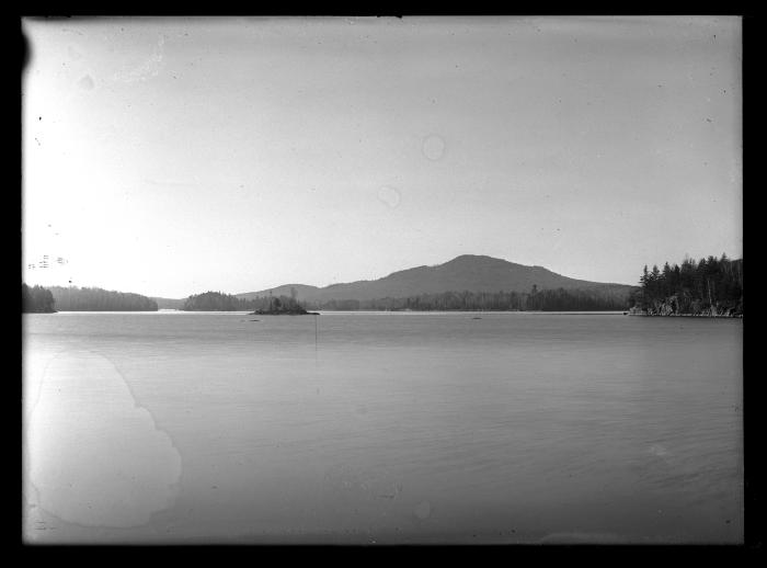 Lower Saranac Lake, Looking West from Lonesome Bay Point