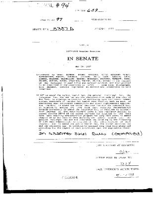 NYS Bill and Veto Jackets: 1997, Chapter 659