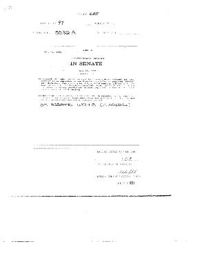 NYS Bill and Veto Jackets: 1997, Chapter 685