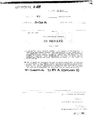 NYS Bill and Veto Jackets: 1997, Chapter 661