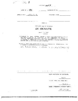 NYS Bill and Veto Jackets: 1997, Chapter 657
