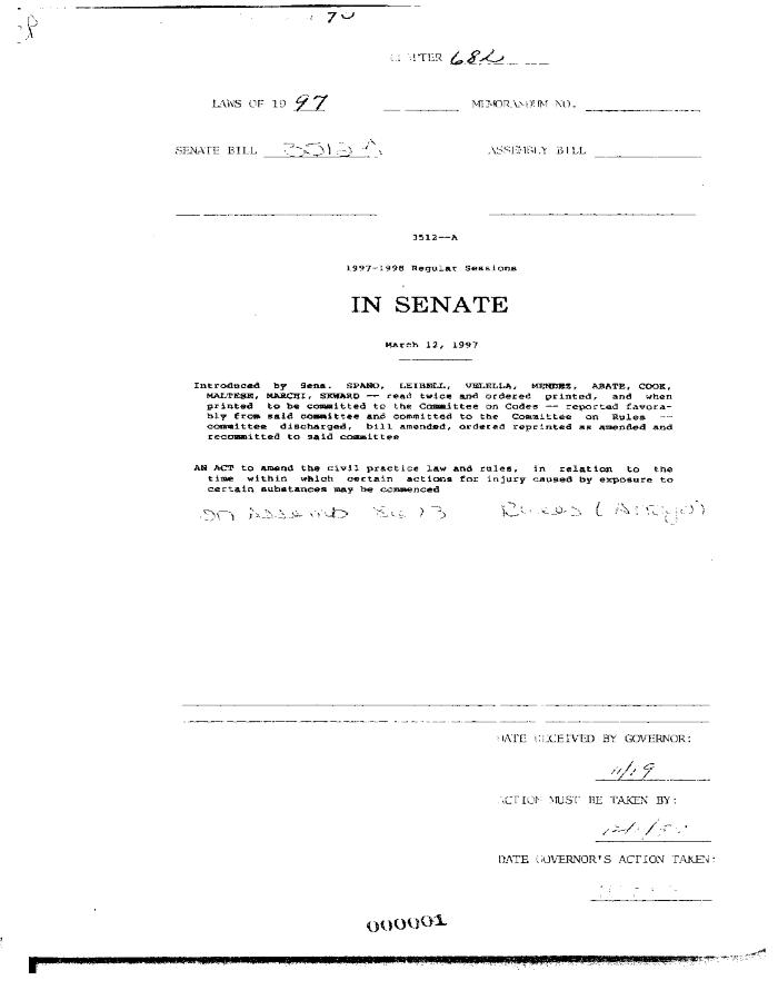 NYS Bill and Veto Jackets: 1997, Chapter 682