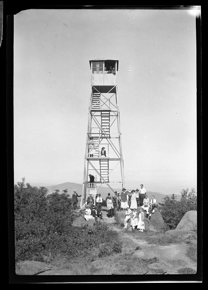 Fire Towers: Cornell Hill, Black Mt., Hill #7, Mt. Makomis, Westfield, Mass.