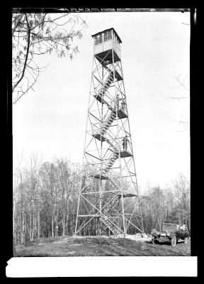 Fire Towers: Cornell Hill, Black Mt., Hill #7, Mt. Makomis, Westfield Mass.