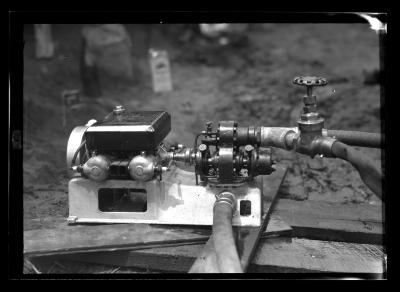 4-Cylinder Pacific Pumper in Operation