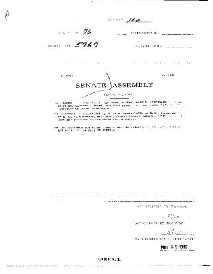NYS Bill and Veto Jackets: 1996, Chapter 100