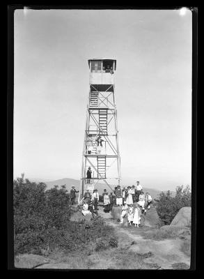 Fire Towers: Cornell Hill, Black Mt., Hill #7, Mt. Makomis, Westfield, Mass.