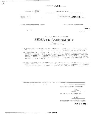 NYS Bill and Veto Jackets: 1996, Chapter 136