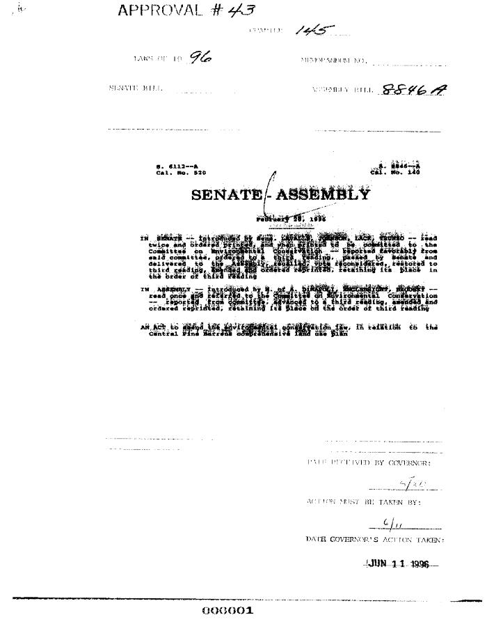 NYS Bill and Veto Jackets: 1996, Chapter 145