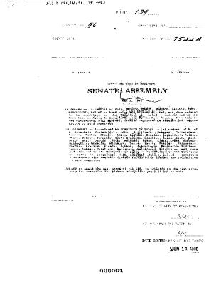 NYS Bill and Veto Jackets: 1996, Chapter 139