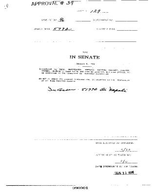 NYS Bill and Veto Jackets: 1996, Chapter 129