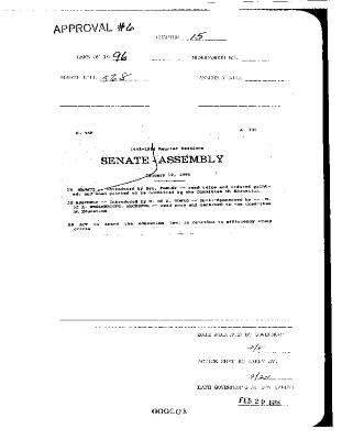 NYS Bill and Veto Jackets: 1996, Chapter 15