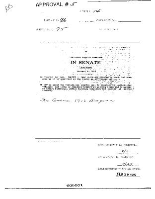 NYS Bill and Veto Jackets: 1996, Chapter 14