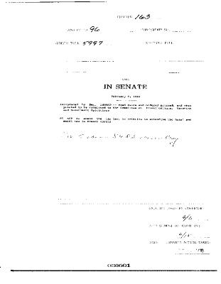 NYS Bill and Veto Jackets: 1996, Chapter 163