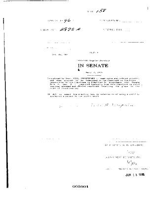NYS Bill and Veto Jackets: 1996, Chapter 158