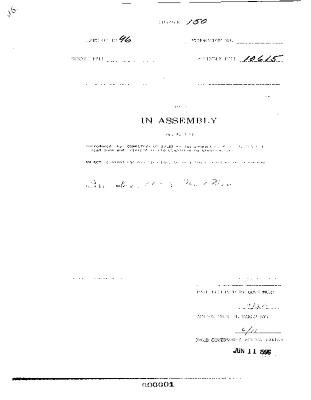 NYS Bill and Veto Jackets: 1996, Chapter 150
