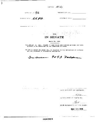 NYS Bill and Veto Jackets: 1996, Chapter 102