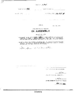 NYS Bill and Veto Jackets: 1996, Chapter 134