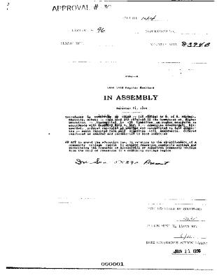 NYS Bill and Veto Jackets: 1996, Chapter 144