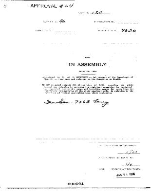 NYS Bill and Veto Jackets: 1996, Chapter 120
