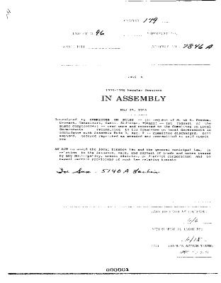 NYS Bill and Veto Jackets: 1996, Chapter 179