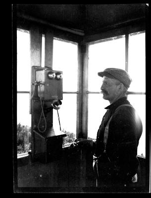 William C. Noble, Fire Observer Observation Tower, Black Mt. Station