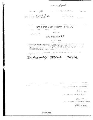 NYS Bill and Veto Jackets: 1996, Chapter 244