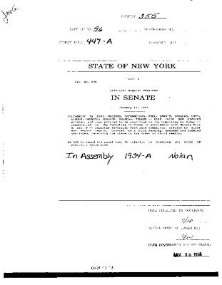 NYS Bill and Veto Jackets: 1996, Chapter 355