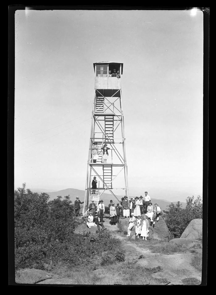 Fire Towers: Cornell Hill, Black Mt., Hill #7, Mt. Makomis, Westfield, Mass.