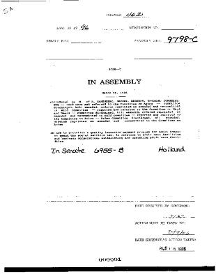 NYS Bill and Veto Jackets: 1996, Chapter 462