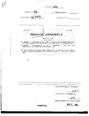 NYS Bill and Veto Jackets: 1996, Chapter 430