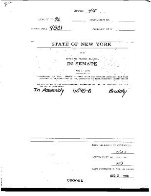 NYS Bill and Veto Jackets: 1996, Chapter 418