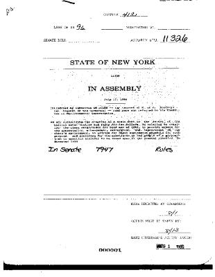 NYS Bill and Veto Jackets: 1996, Chapter 412