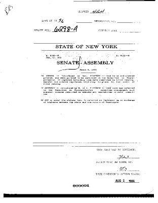 NYS Bill and Veto Jackets: 1996, Chapter 424