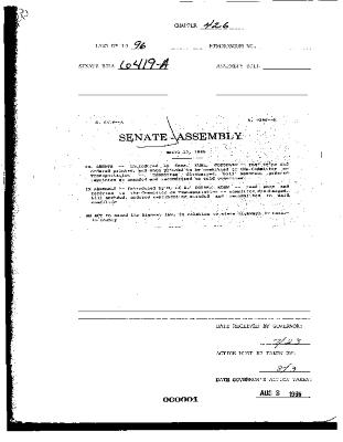 NYS Bill and Veto Jackets: 1996, Chapter 426