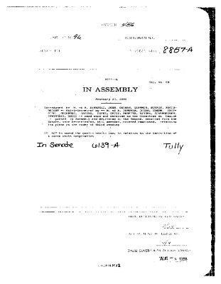 NYS Bill and Veto Jackets: 1996, Chapter 456