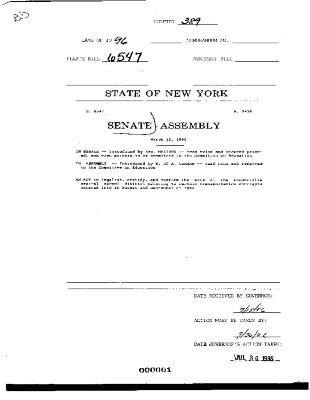 NYS Bill and Veto Jackets: 1996, Chapter 389