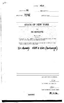 NYS Bill and Veto Jackets: 1996, Chapter 403